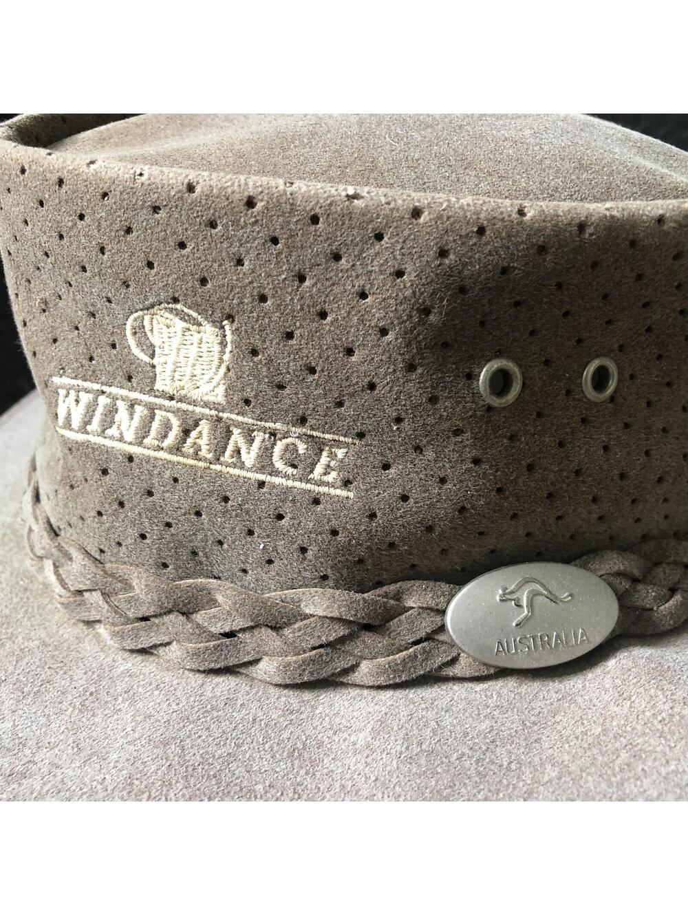 Windance Australia Tan Outback Aussie Chiller Hat with Braided Band - Picture 4 of 10
